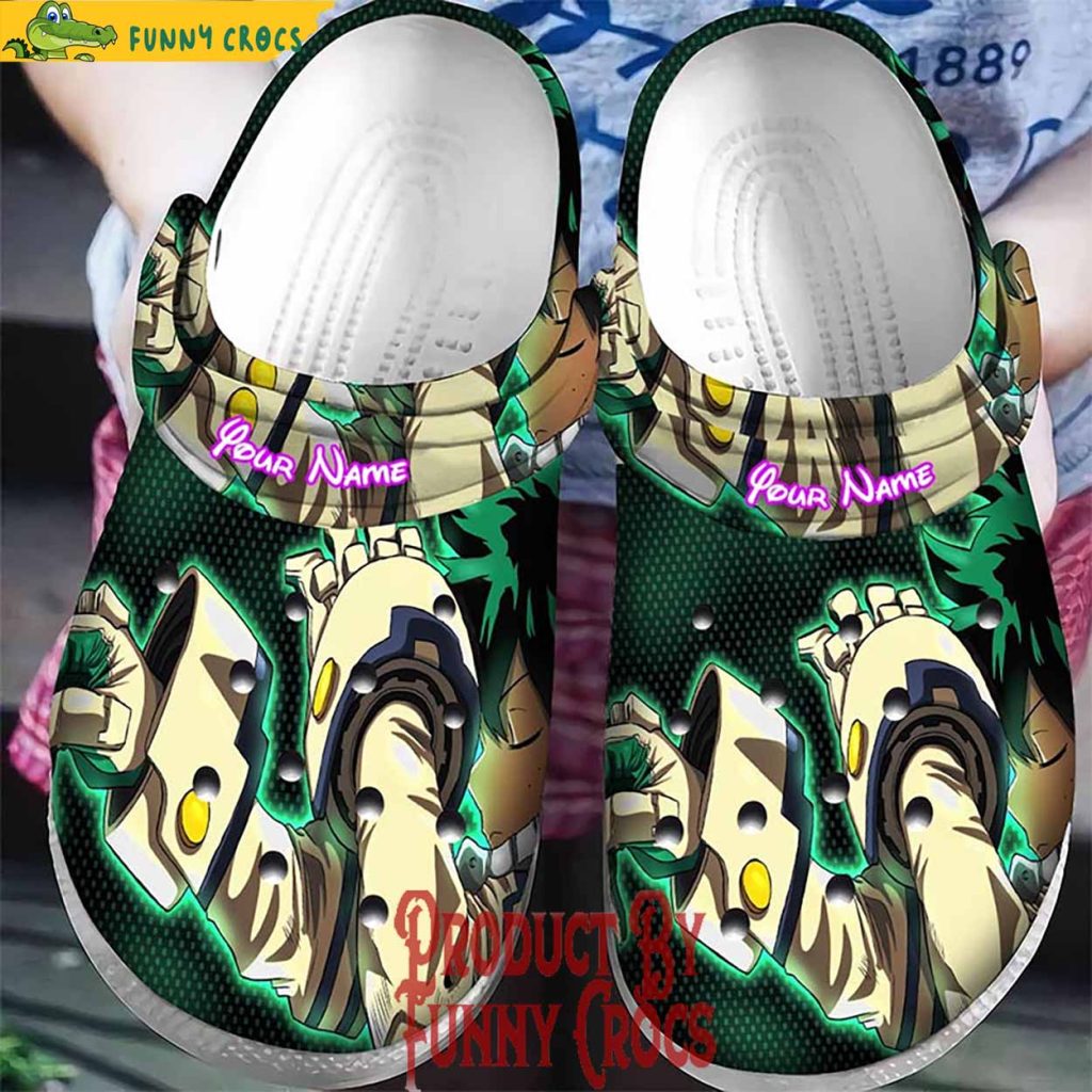 Personalized My Hero Academia Midoriya Izuku Crocs Clogs