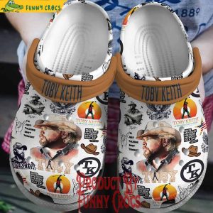 Personalized Toby Keith I'm Just Talkin' About Tonight Crocs Shoes