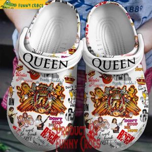 Queen Don’t Stop Me Now Crocs Shoes
