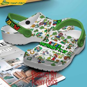 Super Mario St.Patrick’s Day Crocs