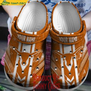 Texas Longhorns NCAA Personalized Crocs Shoes