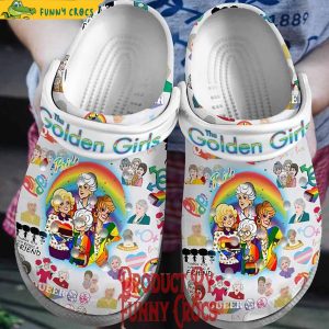 The Golden Girls Thank You for Being A Friend Crocs Shoes