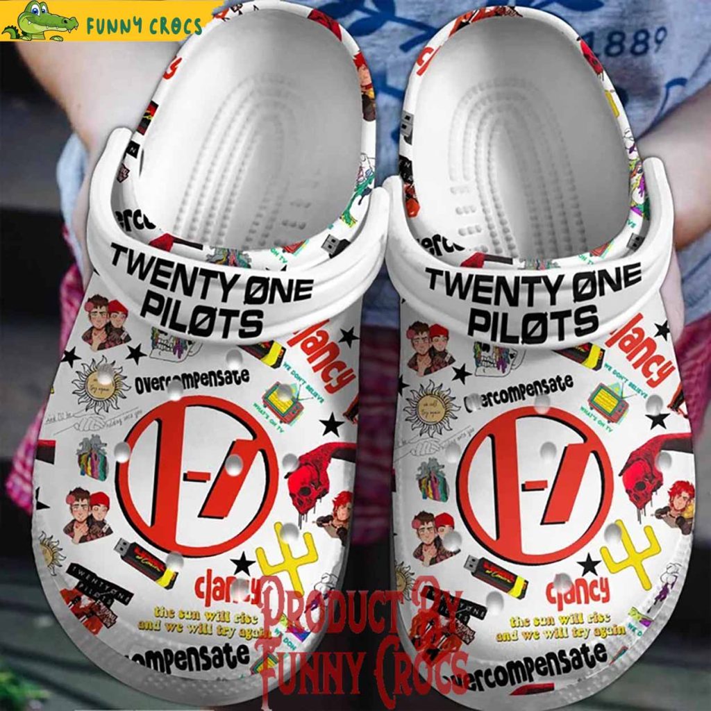 Twenty One Pilots Band Crocs Shoes