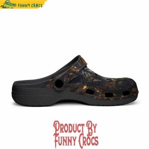 White Tiger Brushwork Crocs Style 3