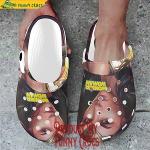 Wonder Woman Comic Crocs Shoes