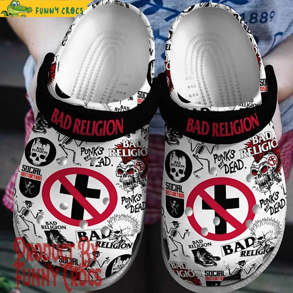 Bad Religion Crocs Shoes