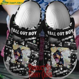 Fall Out Boy So much For Tour Dust Crocs Slippers