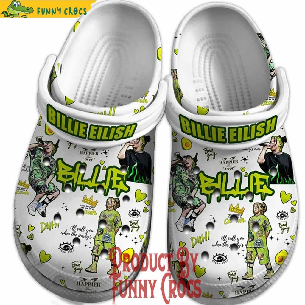 Billie Eilish Bad Guy Crocs Shoes