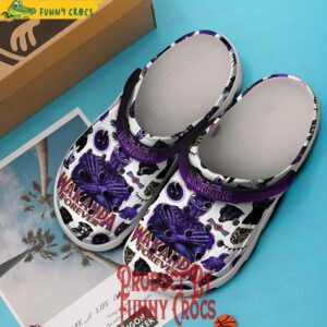 Black Panther 2024 Purple Crocs Shoes 2