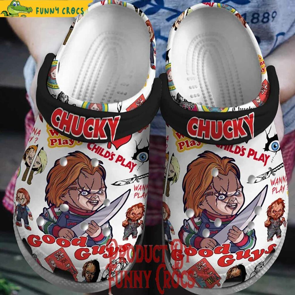 Chucky Good Guy Child's Play Crocs Shoes