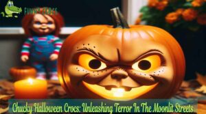 Chucky Halloween Crocs Unleashing Terror In The Moonlit Streets