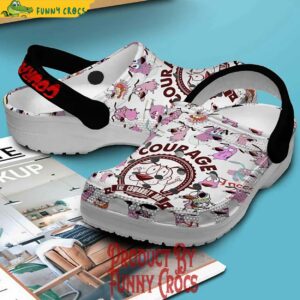 Courage The Cowardly Dog Crocs Shoes