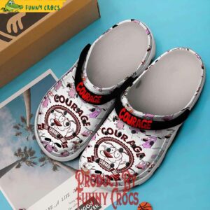 Courage The Cowardly Dog Crocs Shoes 3