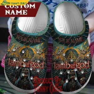 Custom Lamb Of God Omens Crocs Shoes 1