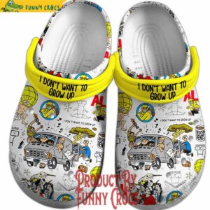 Descendents I Dont Want To grow Up Crocs Shoes 3