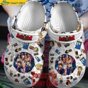 Doctor Who 60th Year Anniversary Crocs Style 1