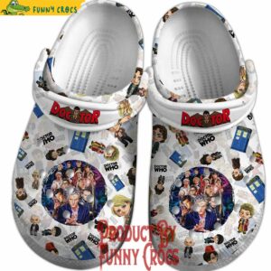 Doctor Who 60th Year Anniversary Crocs Style 2
