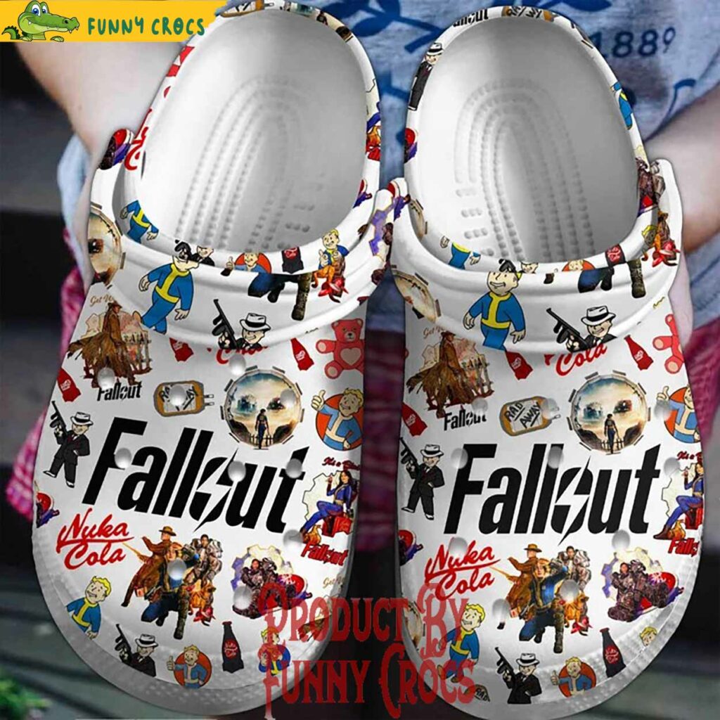 Fallout Nuka Cola Crocs Shoes