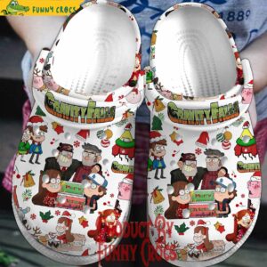 Gravity Falls Christmas Crocs Shoes 1