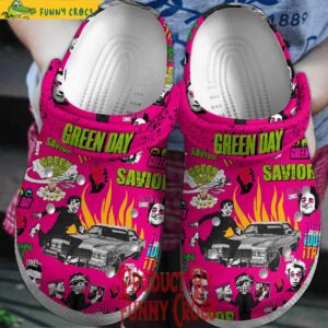 Green Day Saviors Crocs Style 1