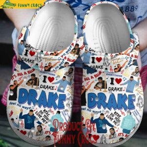 I Love Drake Crocs Shoes 1