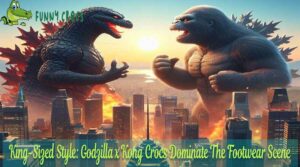 King Sized Style Godzilla x Kong Crocs Dominate The Footwear Scene
