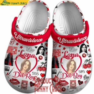 Lana Del Rey Album Ultraviolence Crocs Shoes 3