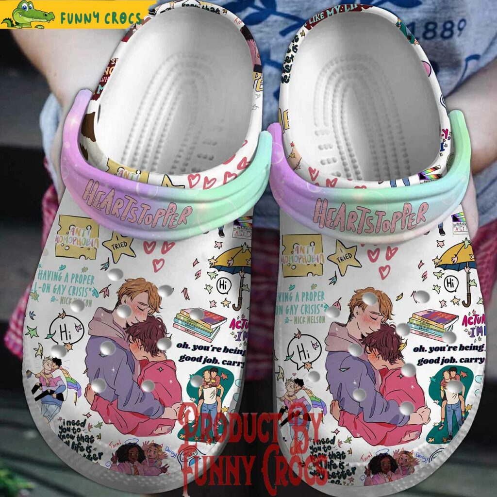Movie Heartstopper Crocs Shoes