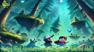 Mystery Shack Adventure Gravity Falls Crocs For Kids And Adults