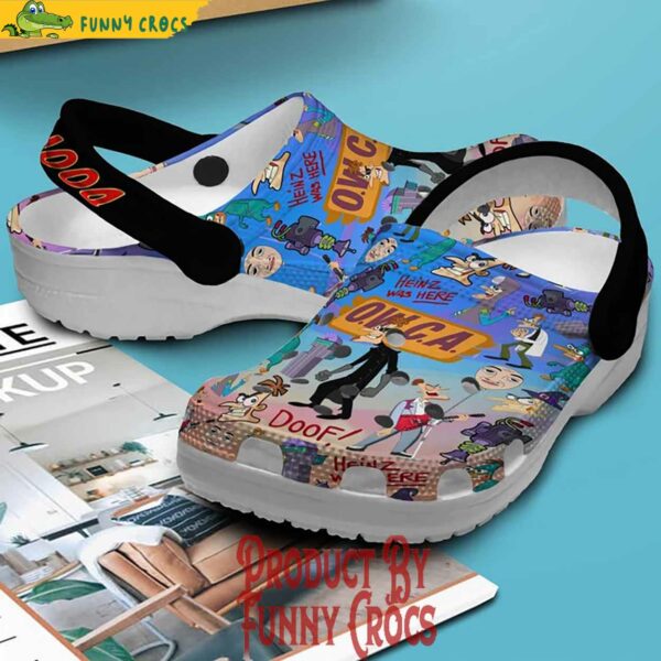 O.W.C.A Files Phineas And Ferb Crocs Shoes