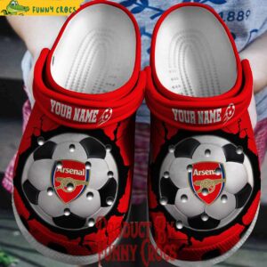 Personalized Arsenal EPL Crocs Gifts For Fans