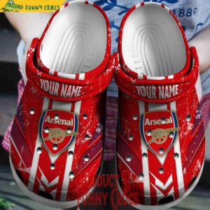 Personalized Arsenal EPL Crocs Style