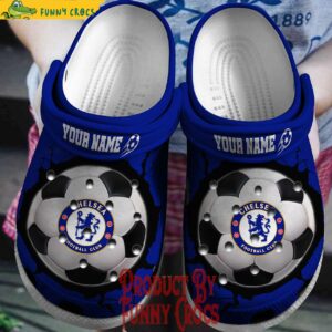 Personalized Chelsea EPL Football Crocs Shoes