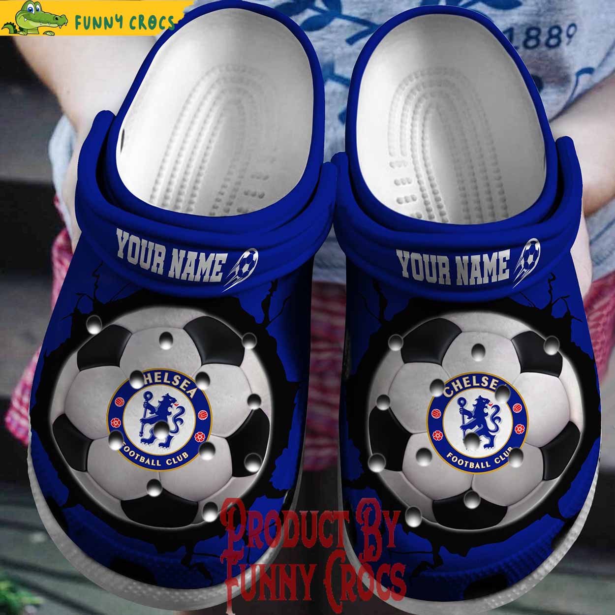 Personalized Chelsea EPL Football Crocs Shoes - Discover Comfort And ...