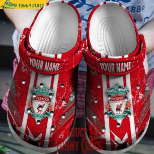Personalized Liverpool EPL Crocs Shoes Gifts For Fans