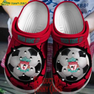 Personalized Liverpool EPL Football Crocs Shoes For Fans