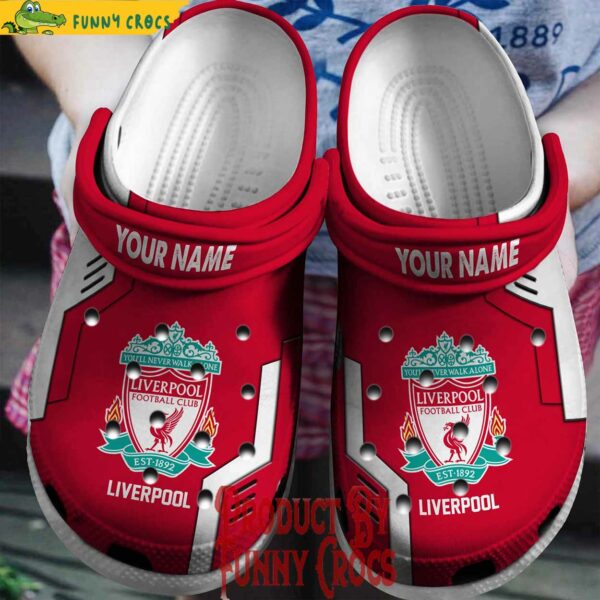 Personalized Liverpool EPL New Crocs Shoes Gifts For Fans - Discover ...