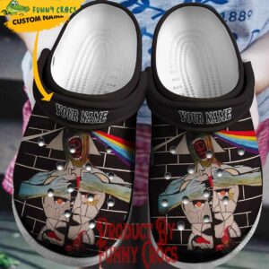 Personalized Pink Floyd Crocs Style