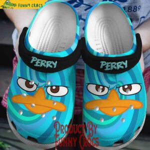 Phineas And Ferb Face Perry Crocs Shoes 1