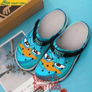 Phineas And Ferb Face Perry Crocs Shoes 2