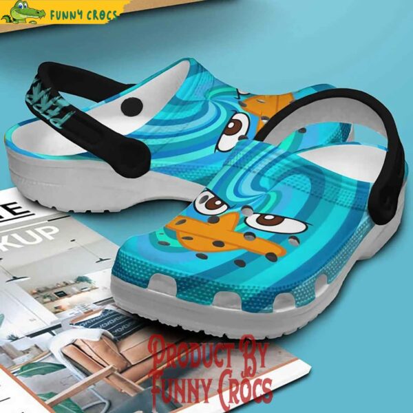 Phineas And Ferb Face Perry Crocs Shoes