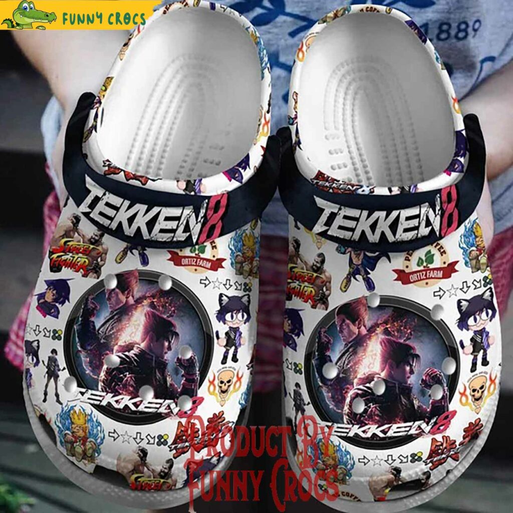 Tekken 8 Crocs Shoes