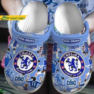 The Blue Chelsea Crocs Shoes