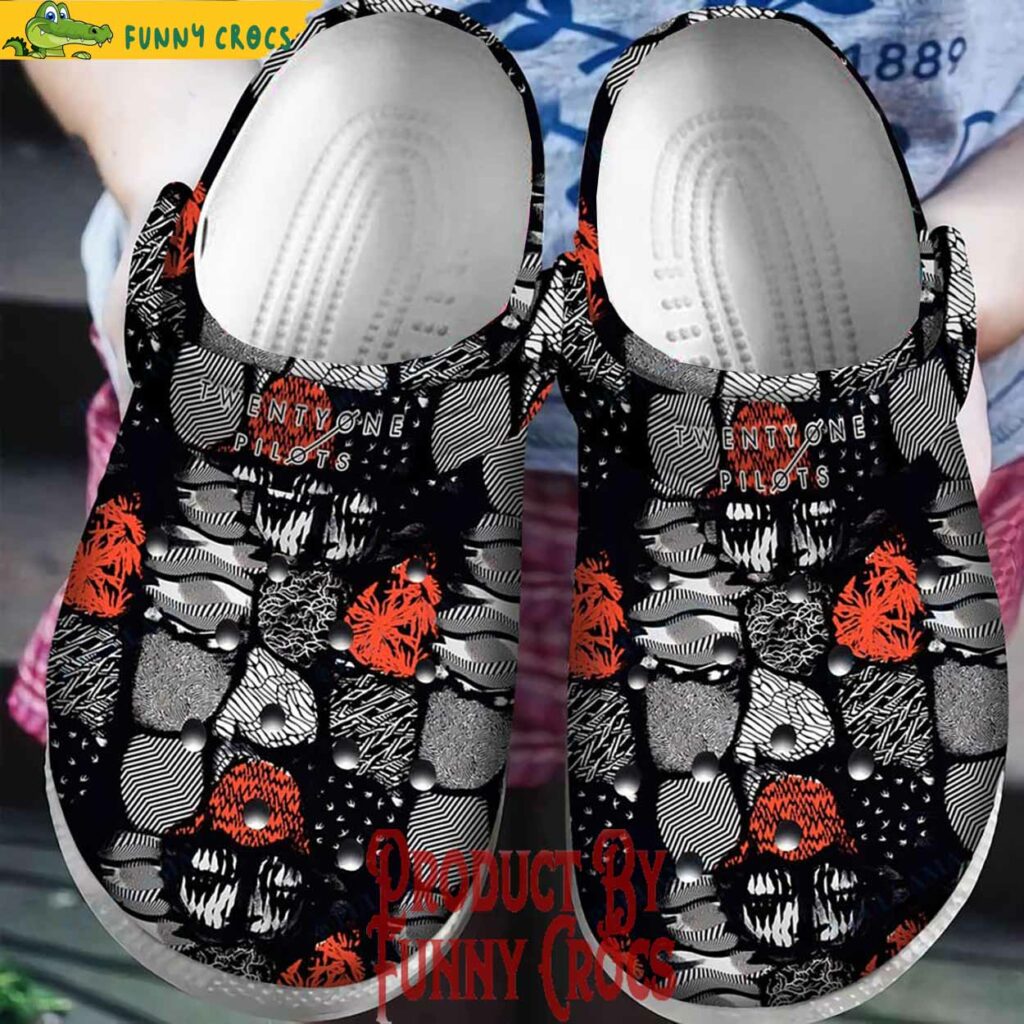 Twenty One Pilots Music Crocs Shoes