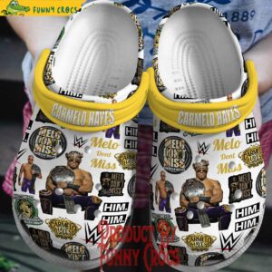 WWE Carmelo Hayes Crocs Shoes 1