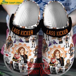 WWE Lass Kicker Crocs Shoes 1