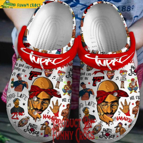 2pac Tupac Shakur Crocs Style