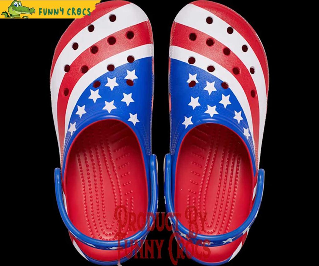 4th Of July USA Crocs Style