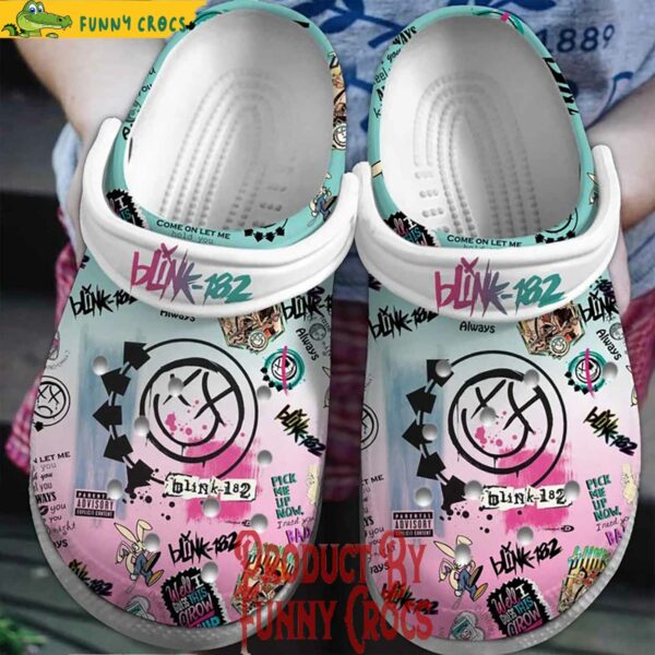 Blink-182 Always Crocs Style - Discover Comfort And Style Clog Shoes ...