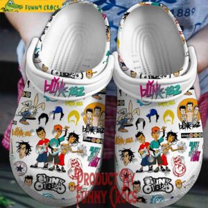 Blink-182 Or Blink One Eighty Two Crocs Style